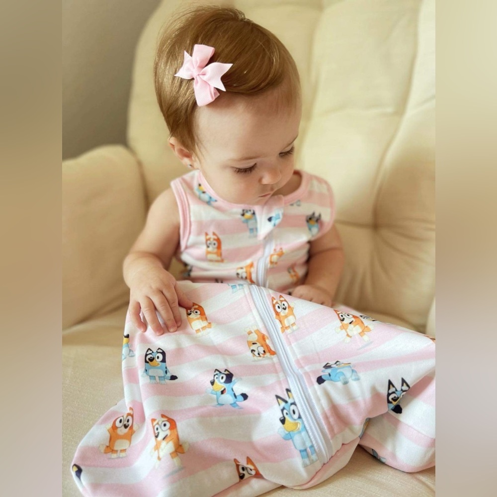 Bluey Print Girls Sleep Sack / Romper